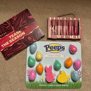 Morphe Tease the Season Eyeshadow Palette with Lip Gloss Set